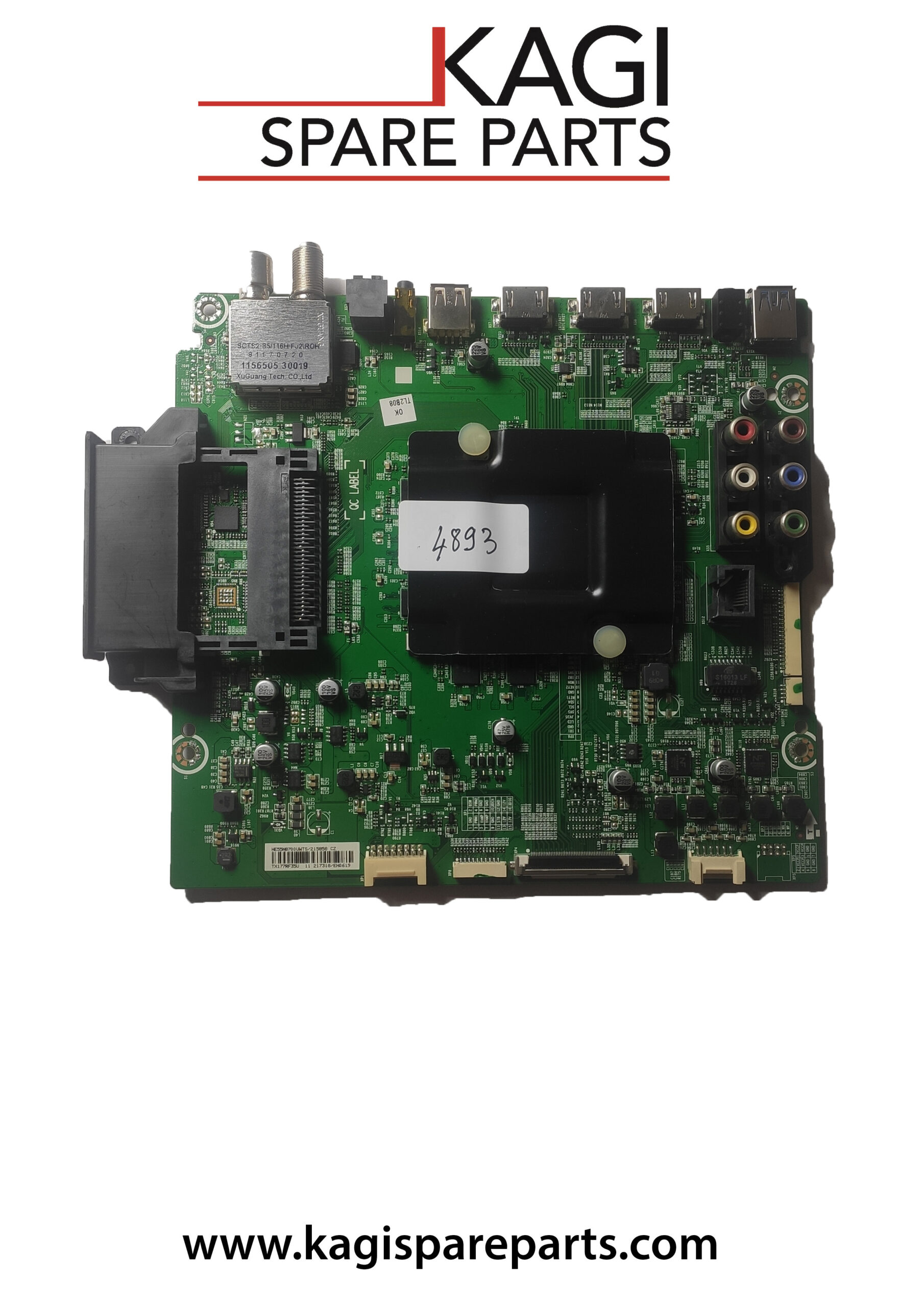 SCHEDA MAIN PER HISENSE RSAG7.820.7523/ROH MOD H55NU8700 NUOVA ORIGINALE