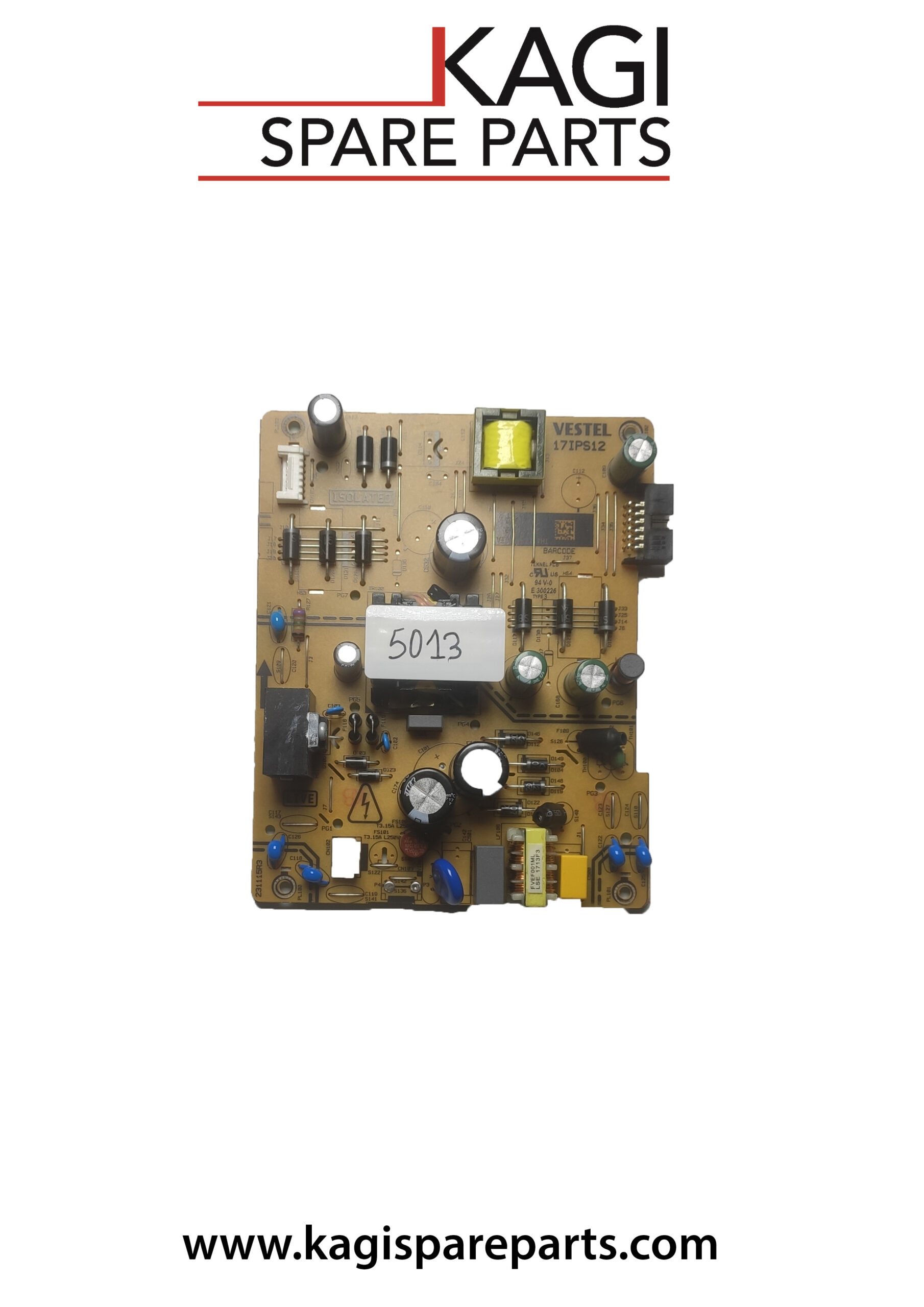 scheda alimentazione per tv HAIER vestel 17IPS12 23321119 mod LDF50V500S nuova originale