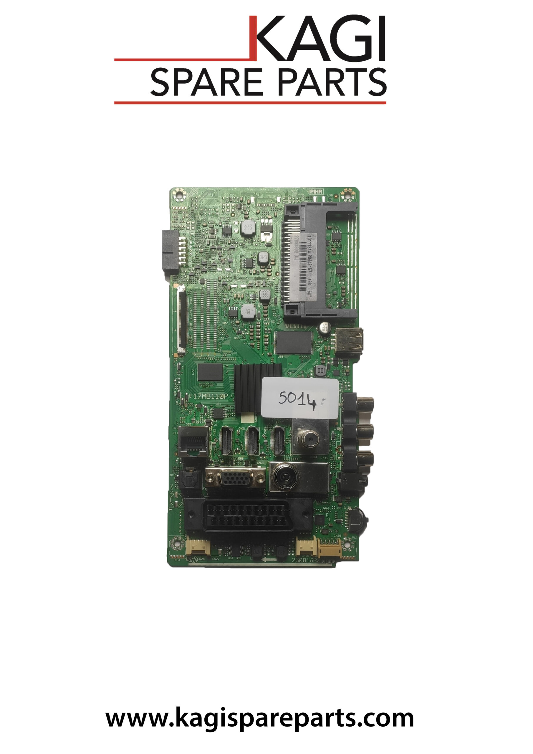 scheda main per tv HAIER vestel 17MB110P 23443167 mod LDF50V500S nuova originale