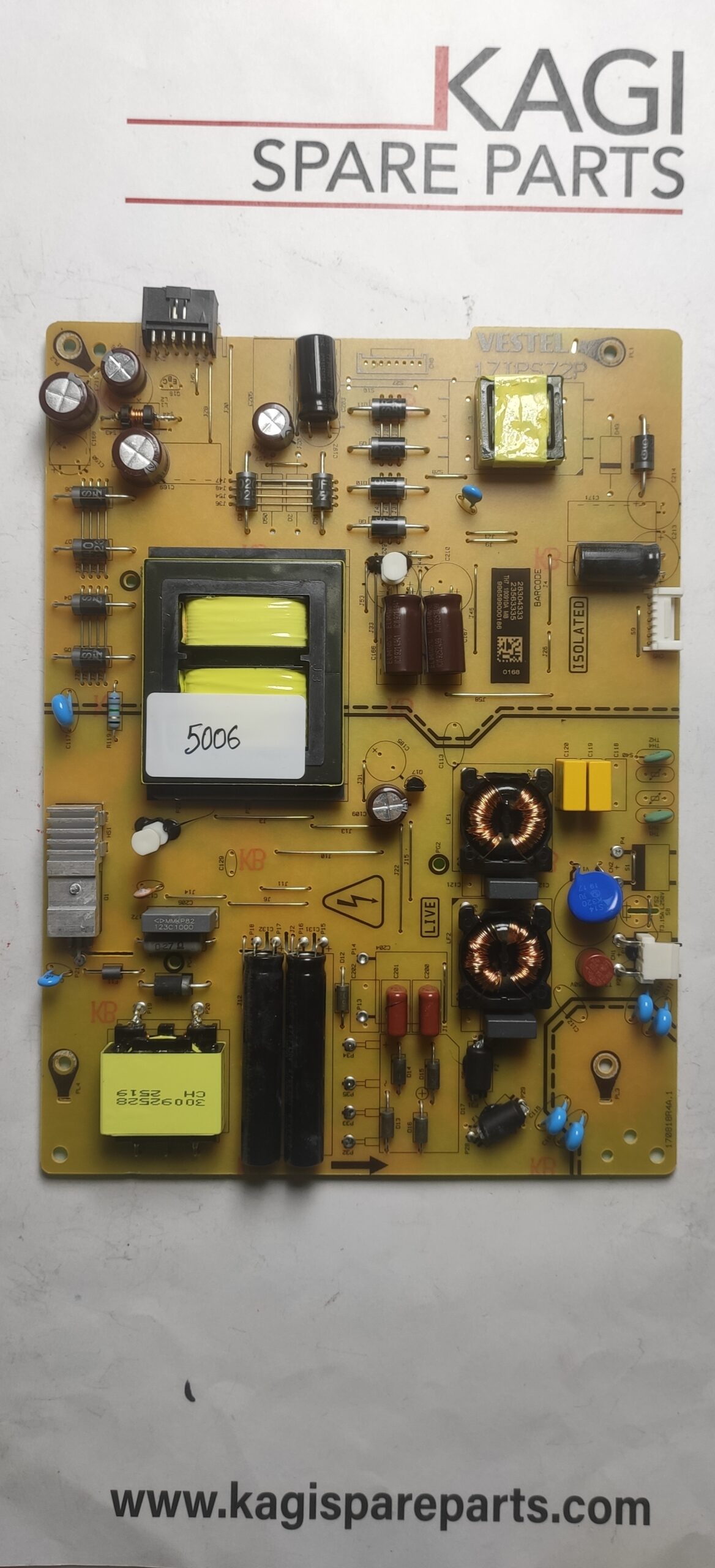 Scheda alimentazione per tv Philips vestel 17IPS72P 23563335 mod 55HFL28995/12 nuova originale