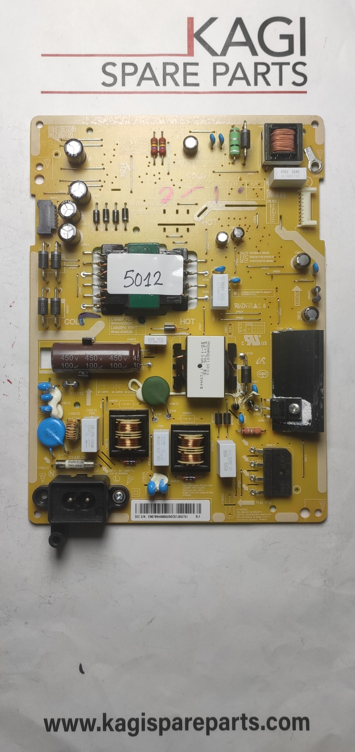 scheda alimentazione samsung BN44-00852A mod HG40EE470SK nuova originale