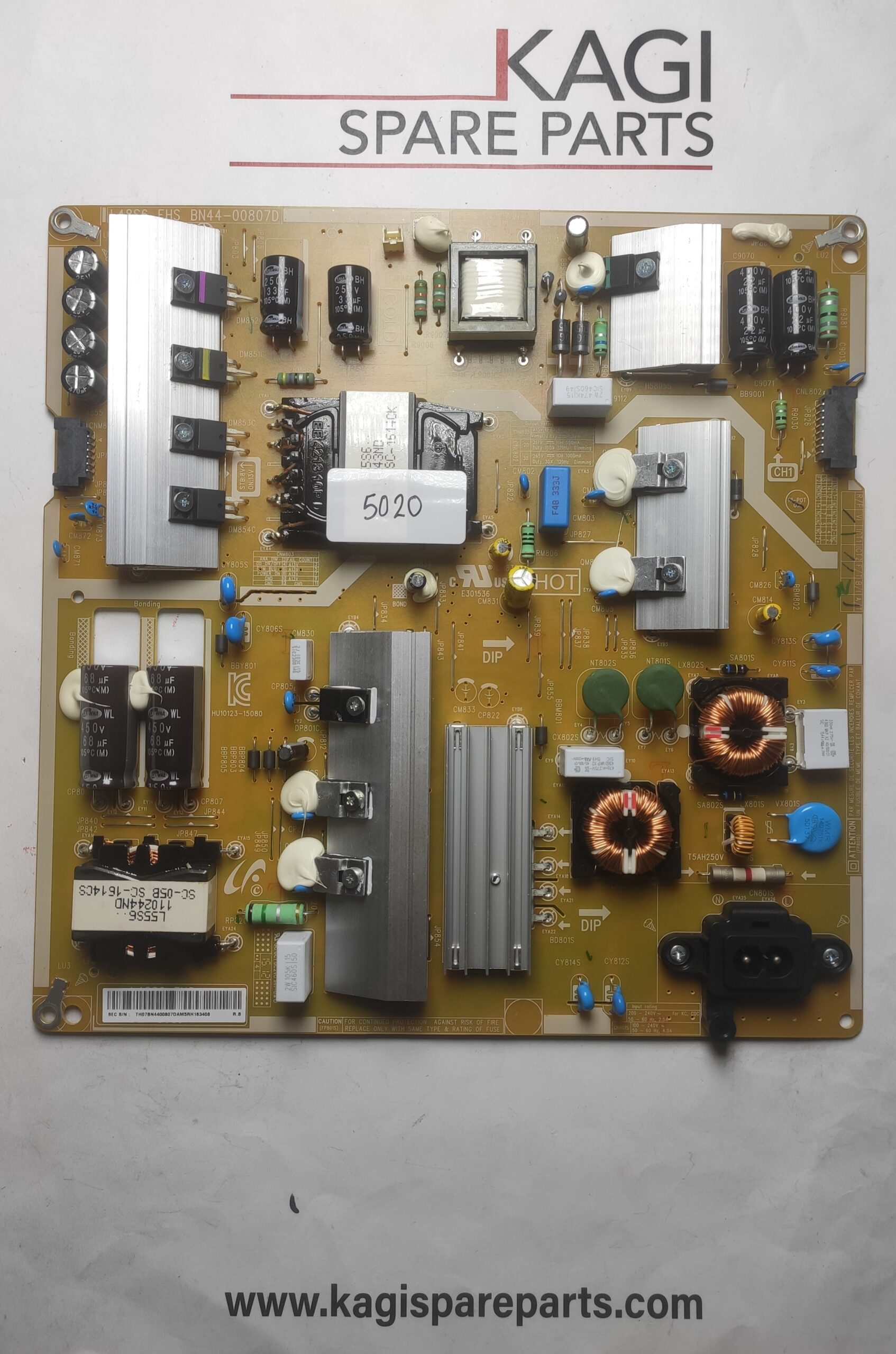 scheda alimentazione per tv samsung BN44-00807D mod UE48JU6500K nuova originale