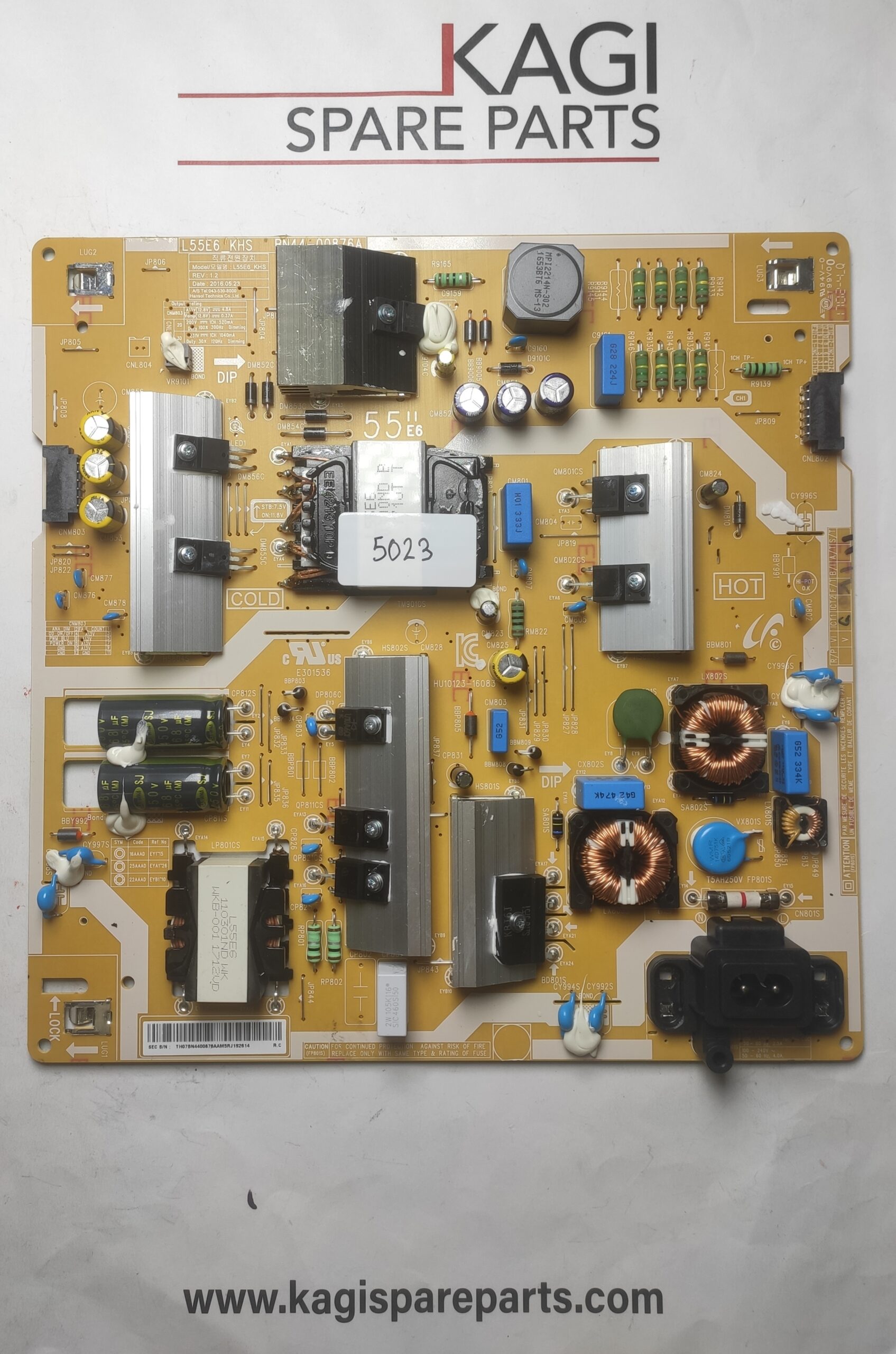 Scheda alimentazione per tv samsung BN44-00876A MODEL HG55EE890UB nuova originale