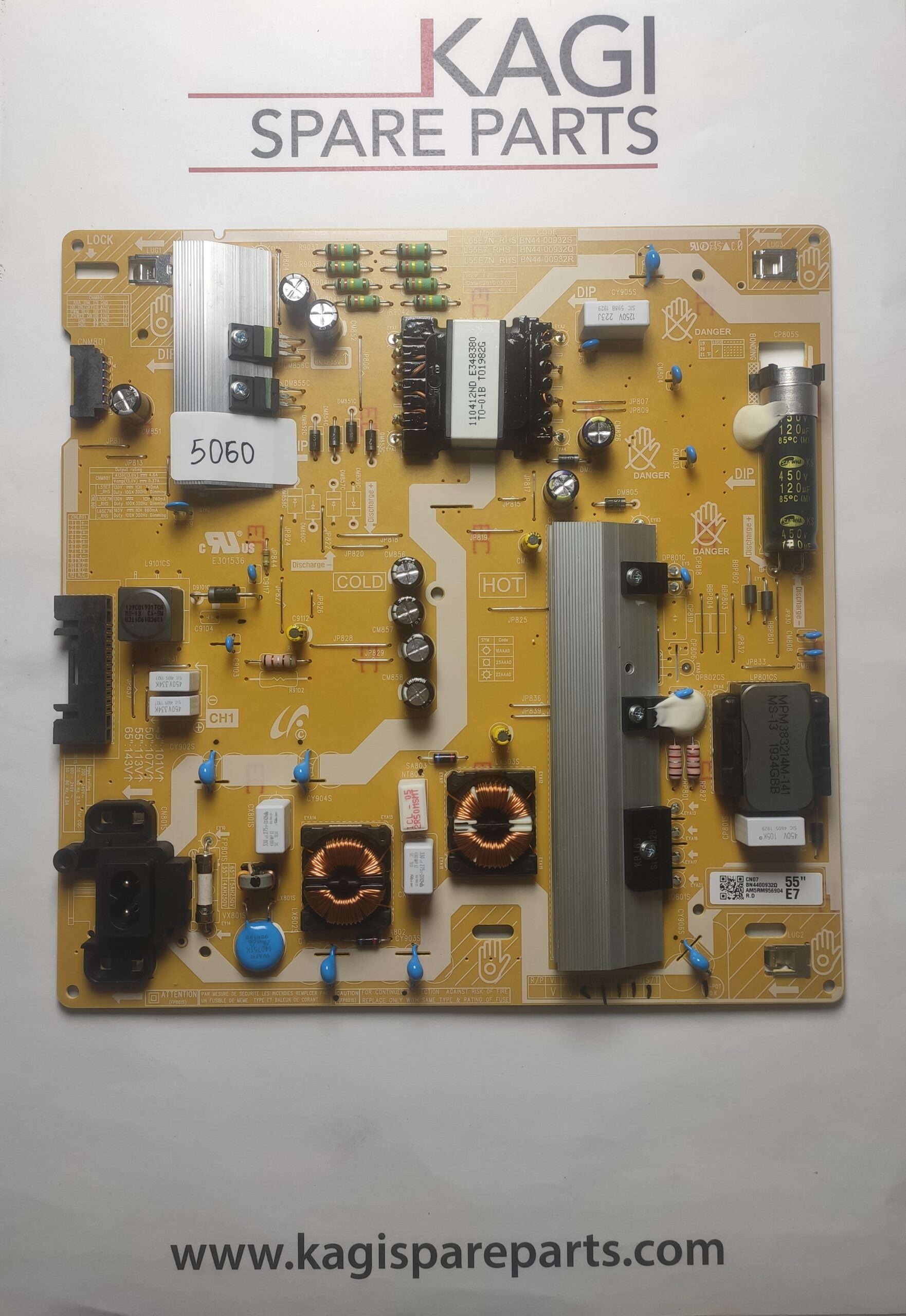 scheda alimentazione per tv samsung BN4400932Q mod UE50RU7170U nuova originale