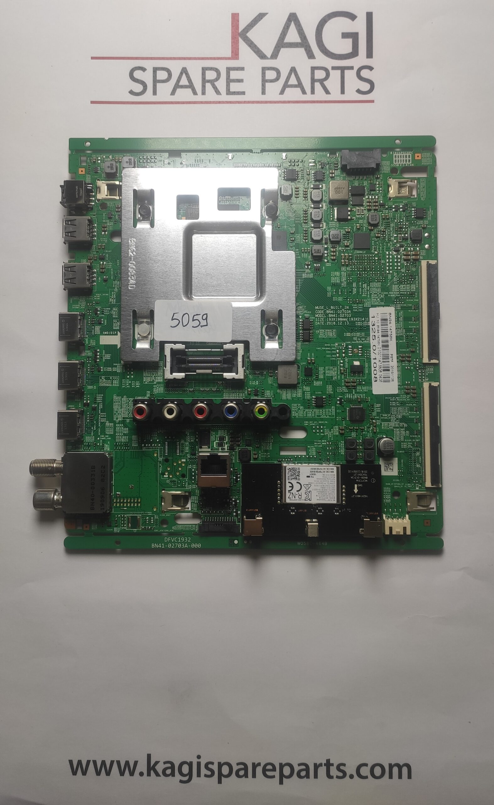 scheda main per tv samsung BN41-02703A-000 mod UE50RU7170U nuova originale